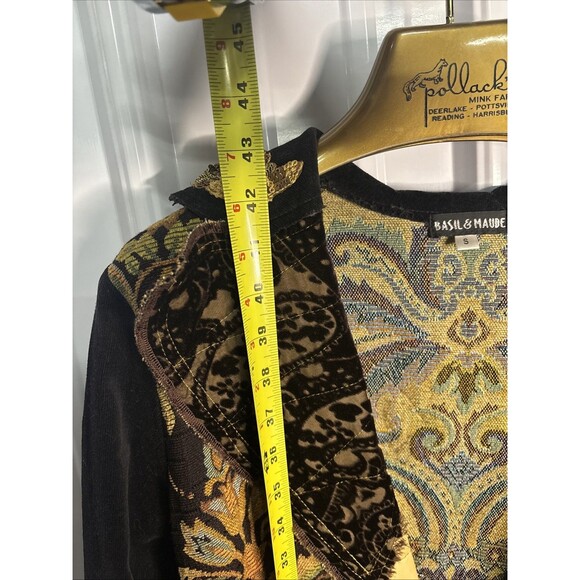 Anthropologie Basil & Maude Long Gypsy Boho Duster Size Small EUC - Picture 9 of 9